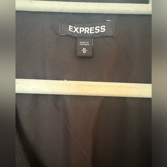 Express Women's Dress Long Sleeve Black Party Cocktail Medium - Picture 5 of 5